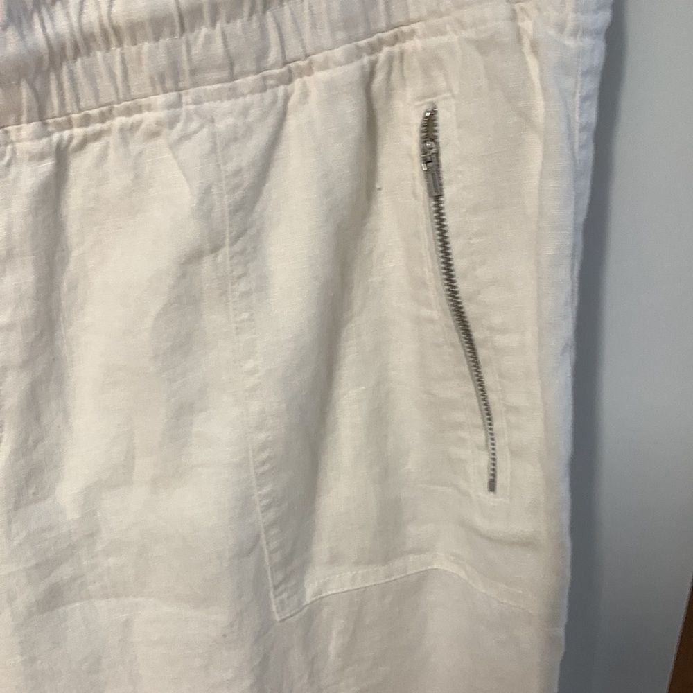 Athleta Linen Drawstring Pants - Picture 2 of 6
